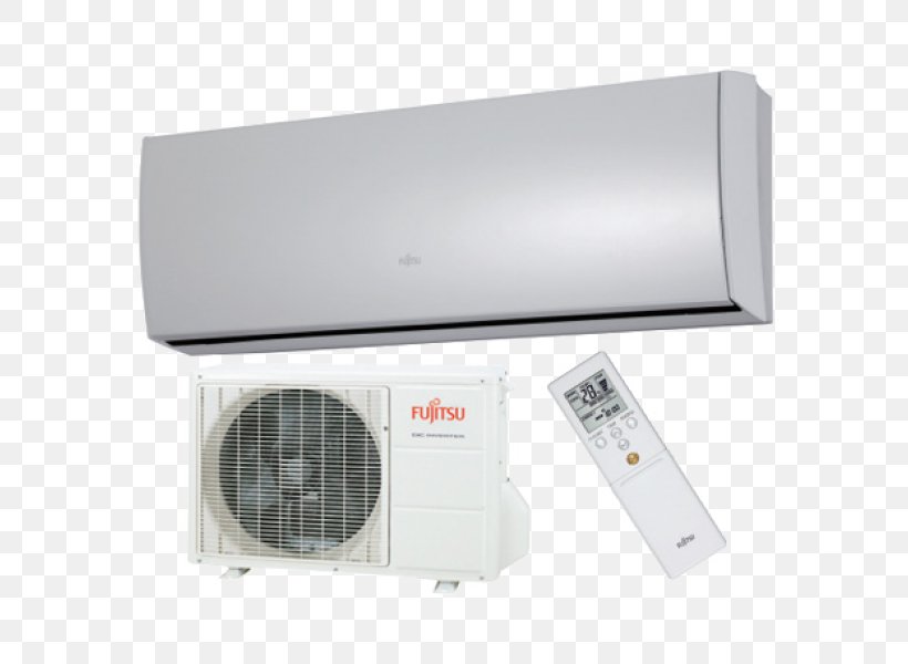 Air Conditioner Fujitsu Air Conditioning Power Inverters British Thermal Unit, PNG, 600x600px, Air Conditioner, Air Conditioning, British Thermal Unit, Coefficient Of Performance, Electronics Download Free
