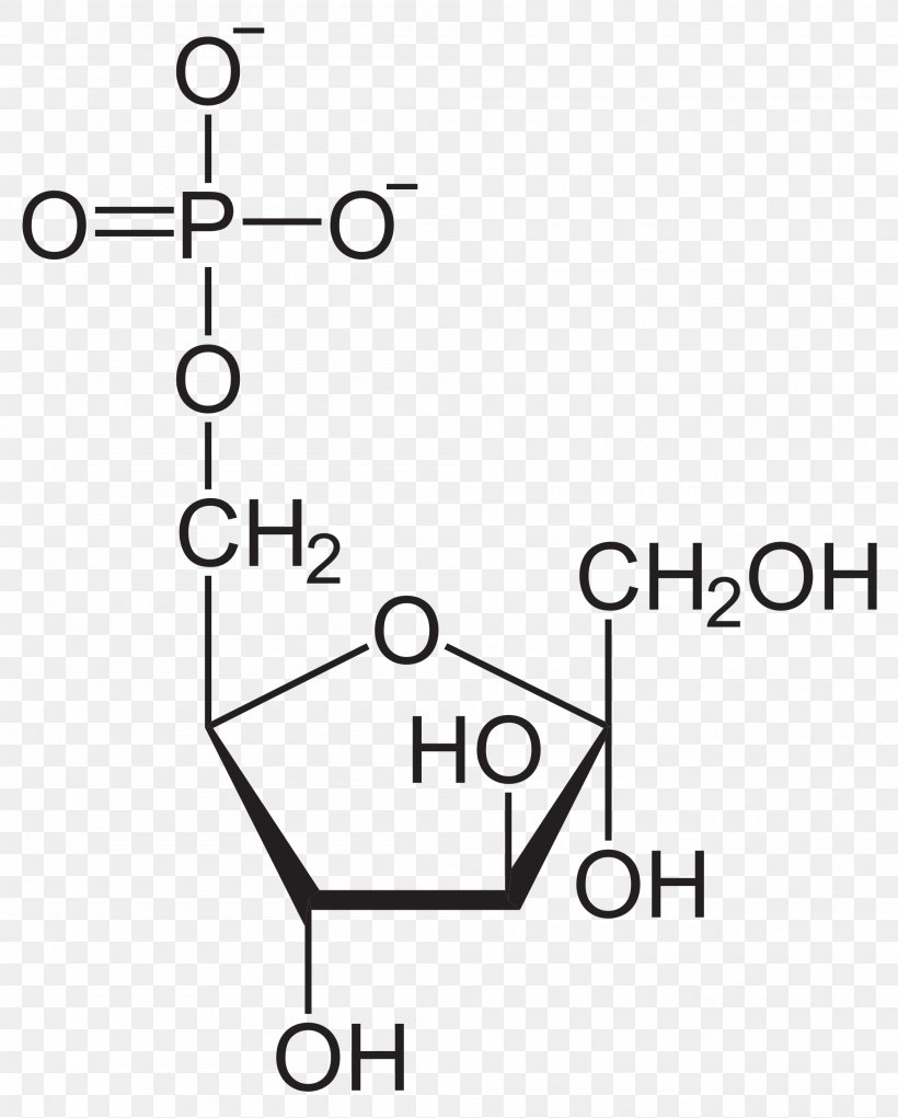 Fructose 6-phosphate Glucose 6-phosphate Fructose 1,6-bisphosphate, PNG, 2000x2491px, Fructose, Area, Black And White, Diagram, Dihydroxyacetone Phosphate Download Free