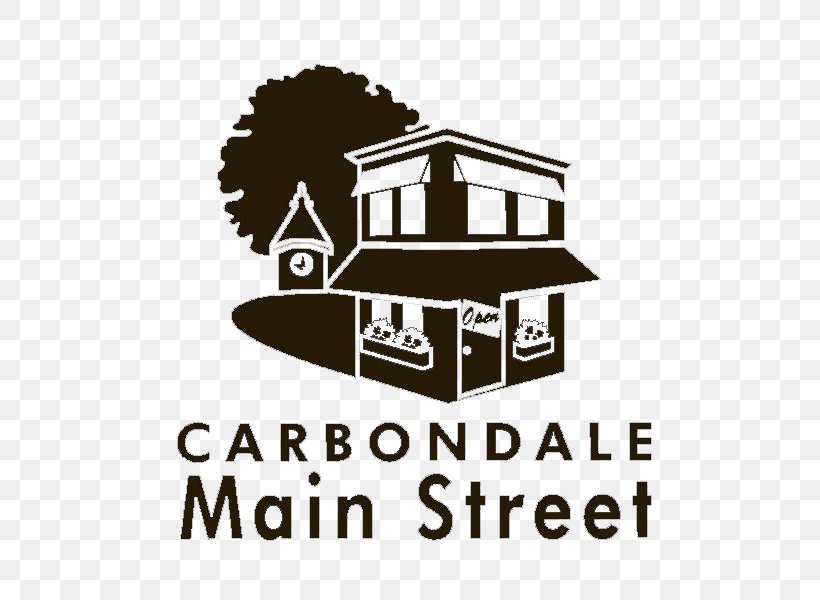 Carbondale Tourism Logo WSIU-FM Carbondale Carbondale Main Street Design, PNG, 600x600px, Watercolor, Cartoon, Flower, Frame, Heart Download Free