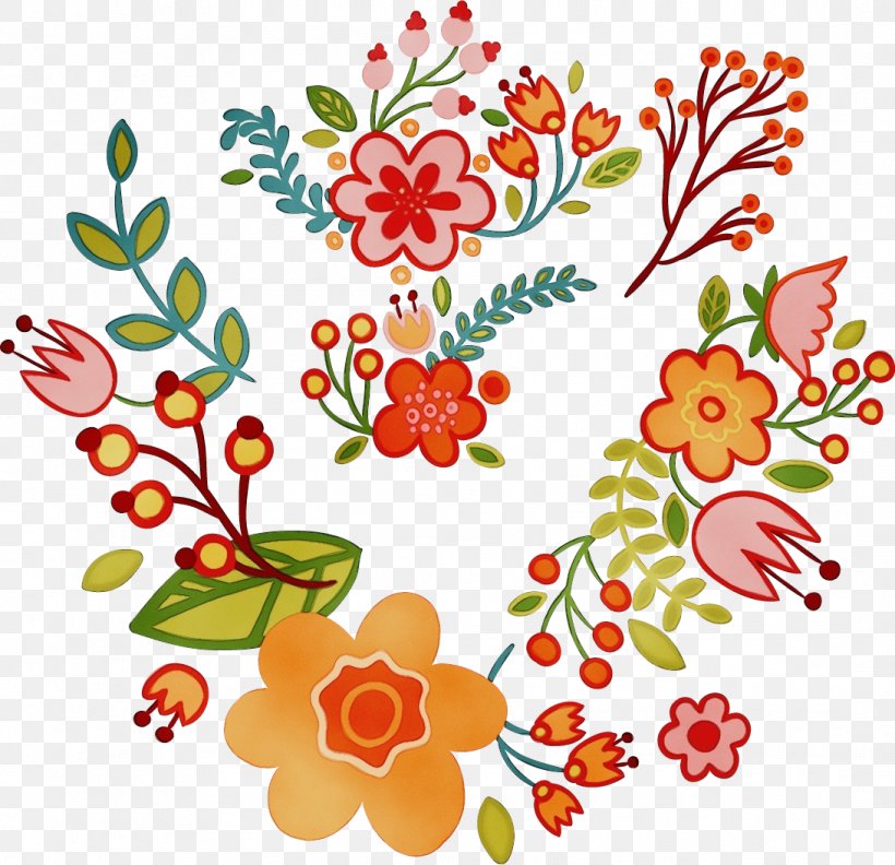 Floral Design, PNG, 1092x1055px, Watercolor, Branch, Floral Design, Flower, Leaf Download Free