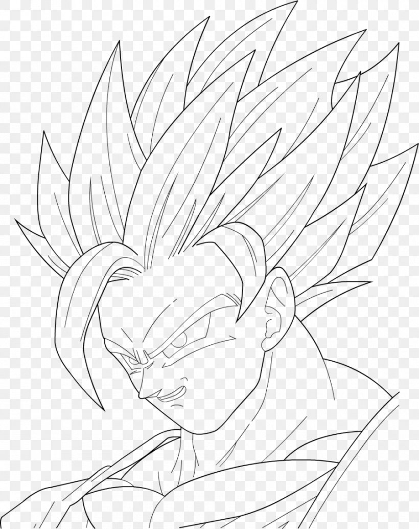 Goku Majin Buu Vegeta Gohan Drawing, PNG, 900x1135px, Goku, Art, Artwork, Black, Black And White Download Free