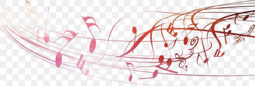 Musical Note Graphic Design Staff, PNG, 2732x928px, Watercolor, Cartoon, Flower, Frame, Heart Download Free