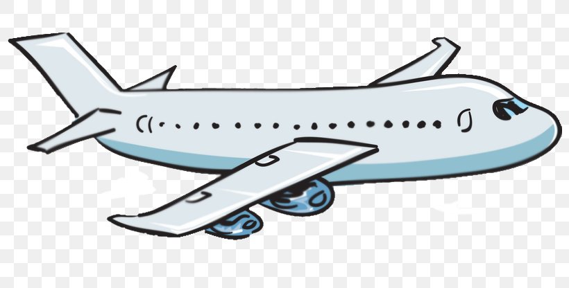 Airplane Cartoon Clip Art, PNG, 800x416px, Airplane, Aerospace Engineering, Air Travel, Aircraft, Airliner Download Free
