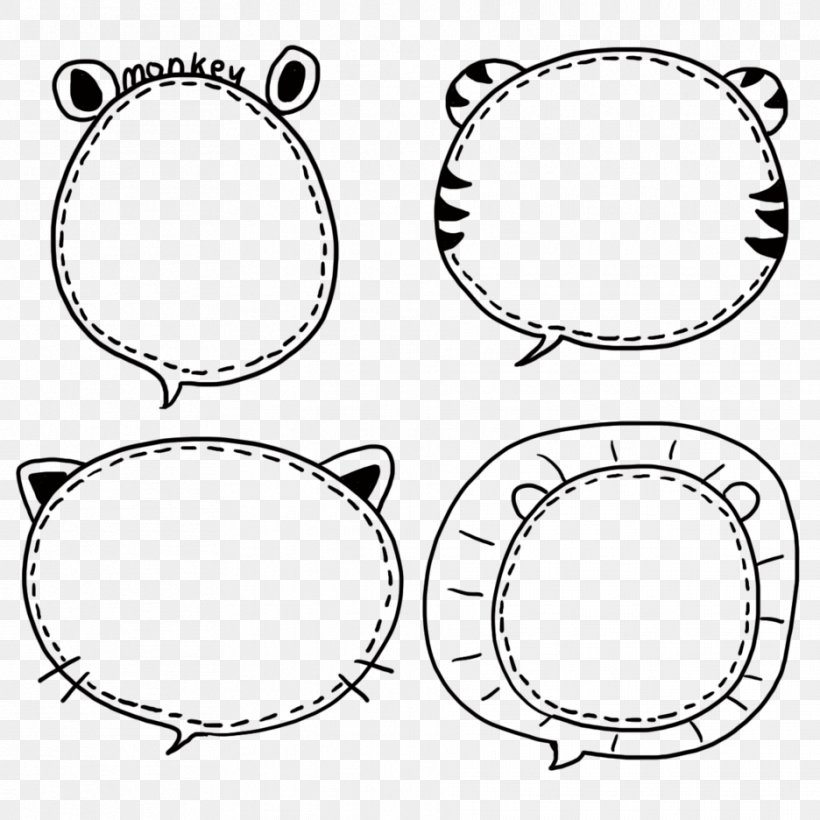 Drawing /m/02csf Speech Balloon Naver Blog Animal, PNG, 936x936px, Drawing, Animal, Area, Auto Part, Black Download Free