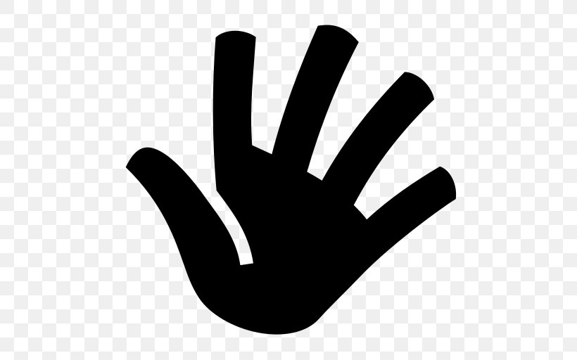 Hand Finger Clip Art, PNG, 512x512px, Hand, Black And White, Crossed Fingers, Cursor, Finger Download Free
