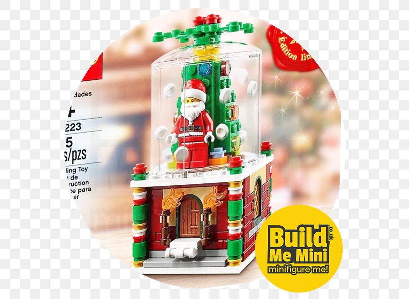 LEGO 40223, PNG, 600x600px, Santa Claus, Amazoncom, Christmas Day, Christmas Decoration, Christmas Ornament Download Free