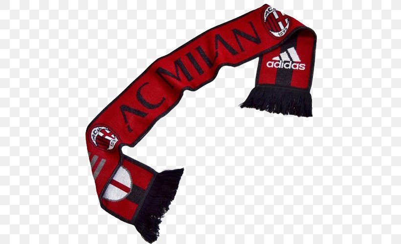 Scarf Adidas Clothing Accessories Shawl A.C. Milan, PNG, 500x500px, Scarf, Ac Milan, Adidas, Brand, Clothing Accessories Download Free
