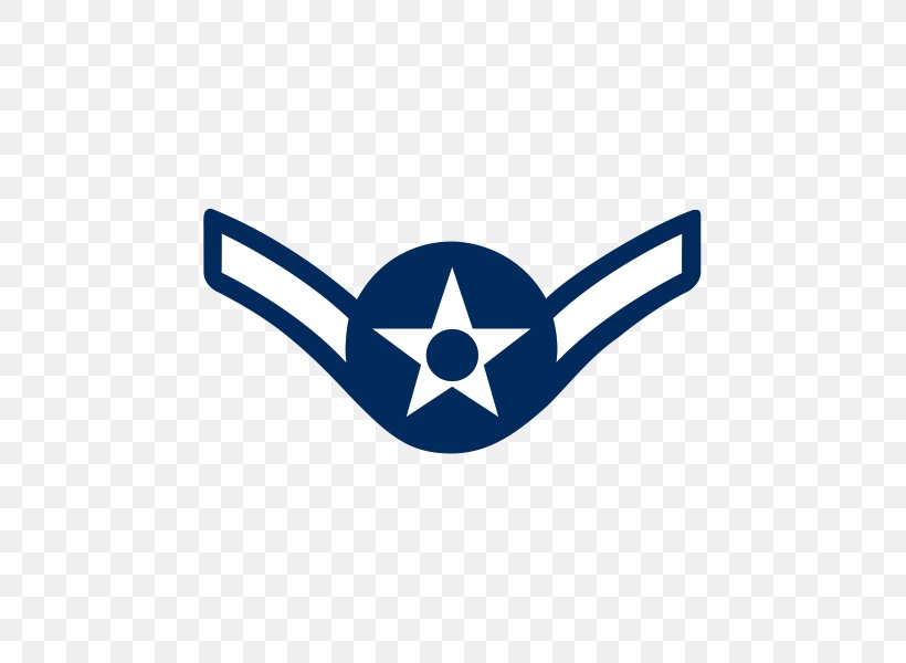 United States Air Force Enlisted Rank Insignia Logo, PNG, 600x600px, United States Air Force, Air Force, Airman, Airman First Class, Automotive Decal Download Free