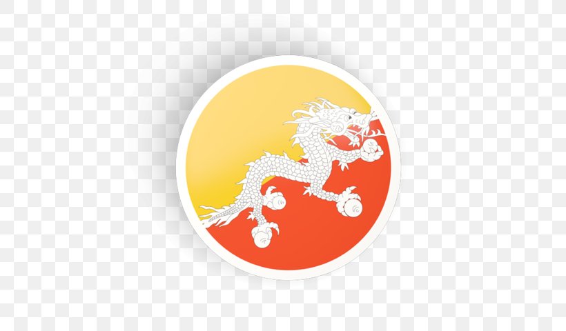 Flag Of Bhutan Vector Graphics Map, PNG, 640x480px, Bhutan, Dragon, Fictional Character, Flag, Flag Of Bhutan Download Free