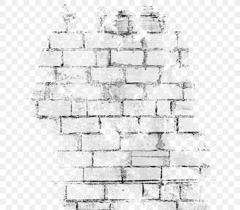 Stone Wall Brick, PNG, 650x718px, Stone Wall, Black And White, Brick, Brush, Collage Download Free