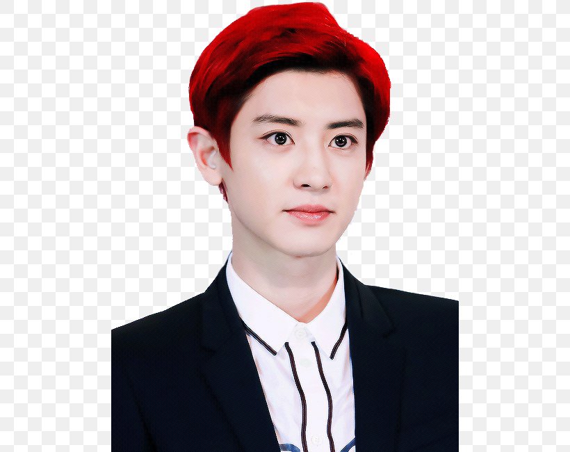 Chanyeol Red Hair So I Married An Anti-fan, PNG, 500x650px, Chanyeol, Aom, Chin, Color, Exo Download Free