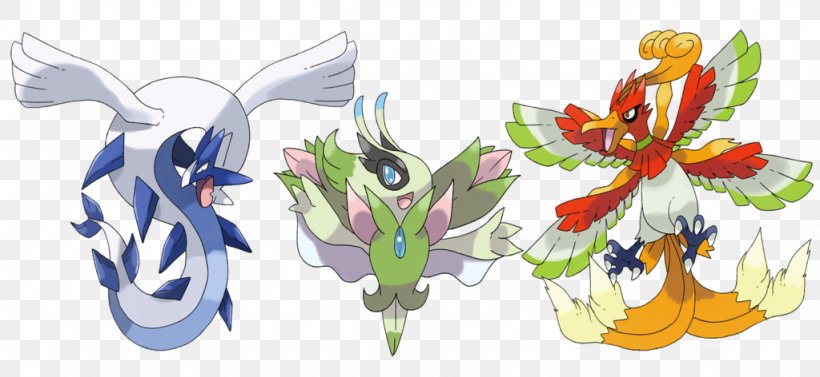 Pokémon Ruby And Sapphire Lugia Evolution Évolution Des Pokémon, PNG, 1024x472px, Watercolor, Cartoon, Flower, Frame, Heart Download Free