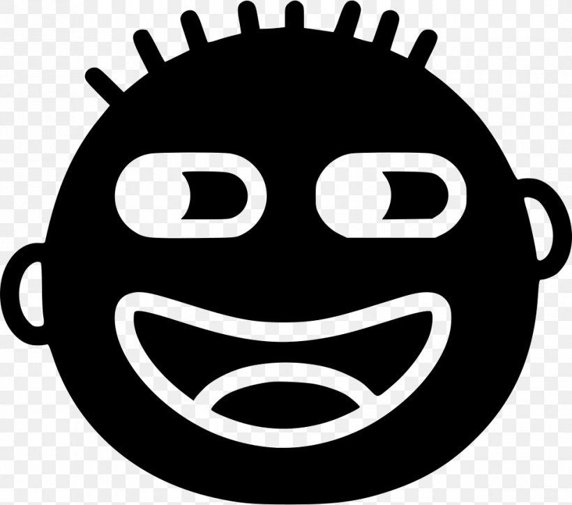 Emoticon Smiley, PNG, 980x866px, Emoticon, Avatar, Black And White, Face, Head Download Free