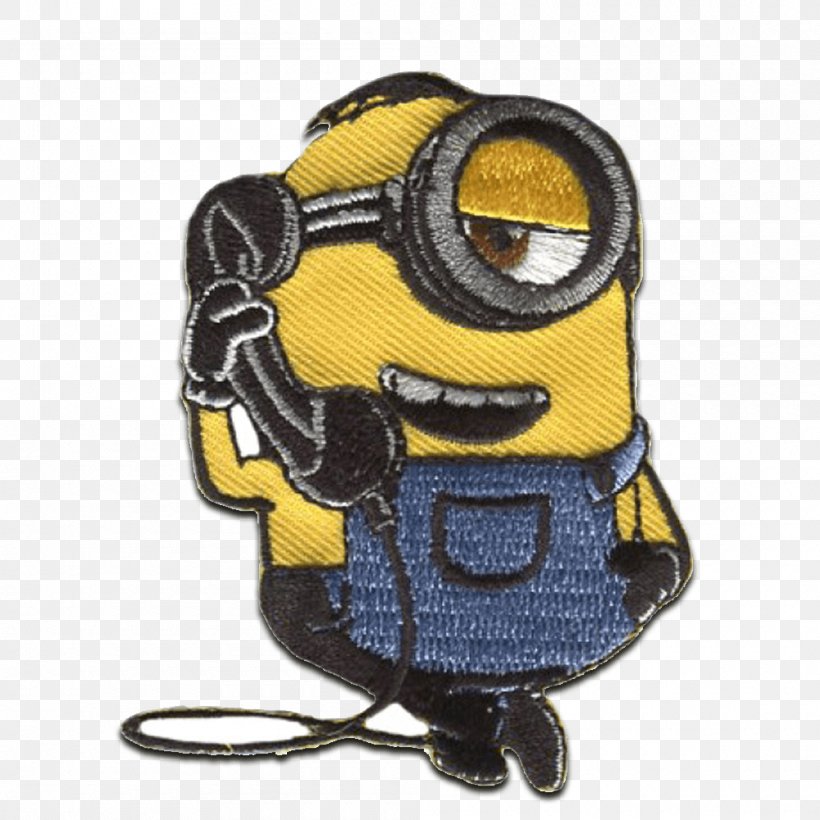 Embroidered Patch Stuart The Minion Iron-on Kevin The Minion, PNG, 1000x1000px, Embroidered Patch, Applique, Embroidery, Ironon, Kevin The Minion Download Free