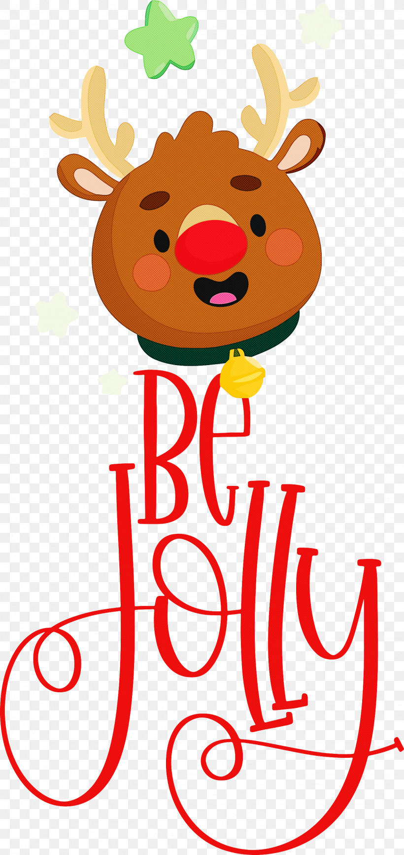 Be Jolly Christmas New Year, PNG, 1419x3000px, Be Jolly, Cartoon, Christmas, Deer, Festival Download Free