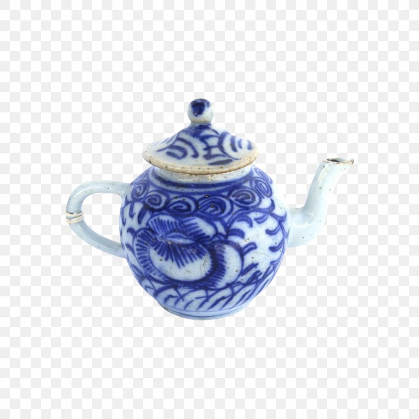 Blue And White Pottery Teapot Porcelain Chinese Ceramics, PNG, 1024x1024px, 19th Century, Blue And White Pottery, Antique, Blue, Blue And White Porcelain Download Free