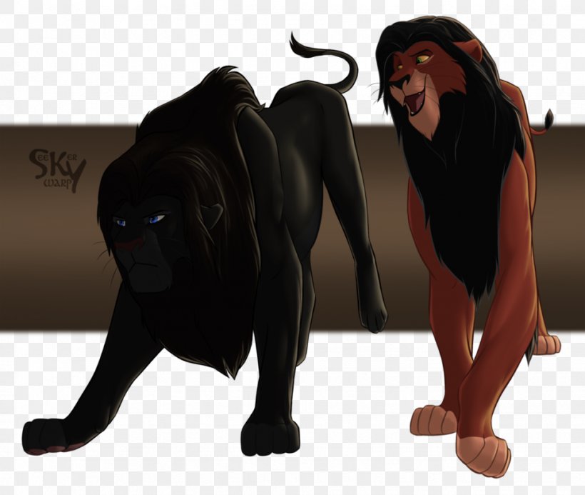 Lion And Panther Stock Illustration - Download Image Now - Black