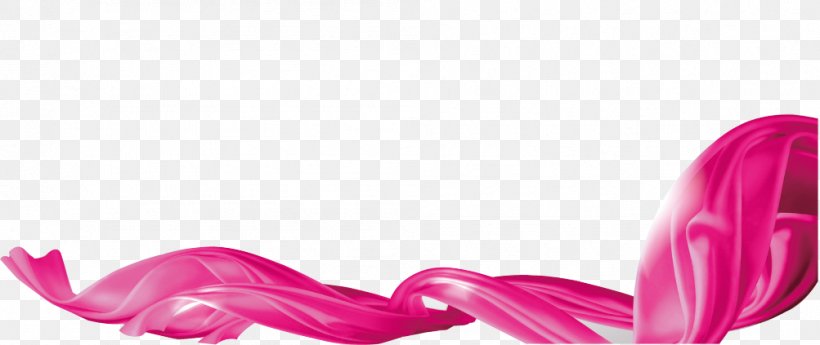 Pink Ribbon, PNG, 1003x423px, Pink, Beauty, Color, Data Compression, Designer Download Free