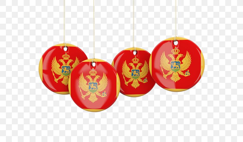Christmas Ornament Flag Of Montenegro, PNG, 640x480px, Christmas Ornament, Christmas, Christmas Decoration, Decor, Flag Download Free