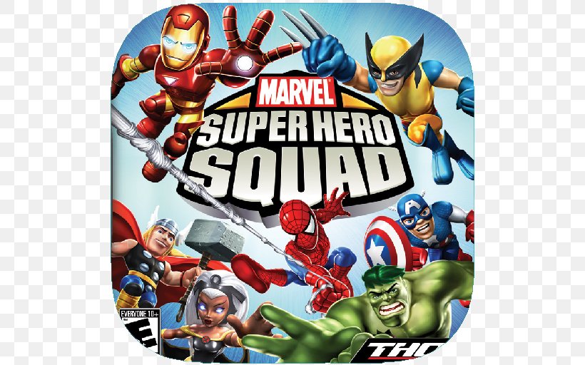 Marvel Super Hero Squad Online Wii PlayStation 2 De Blob, PNG, 512x512px, Marvel Super Hero Squad, Action Figure, Cartoon, De Blob, Fictional Character Download Free