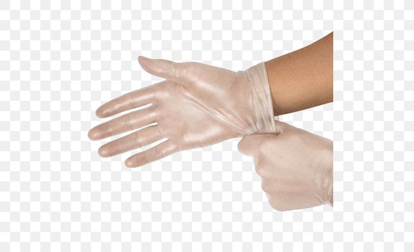 Medical Glove Nitrile Rubber Latex Rubber Glove, PNG, 500x500px, Medical Glove, Disposable, Finger, Glove, Hand Download Free