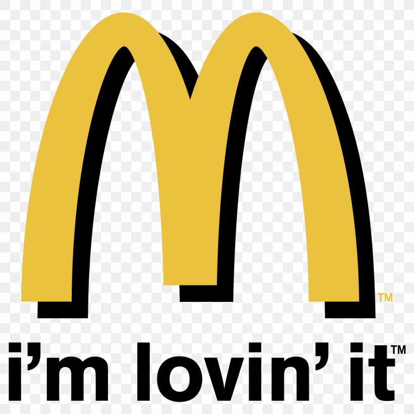 Tagline Logo McDonald's I'm Lovin' It Advertising, PNG, 1200x1200px