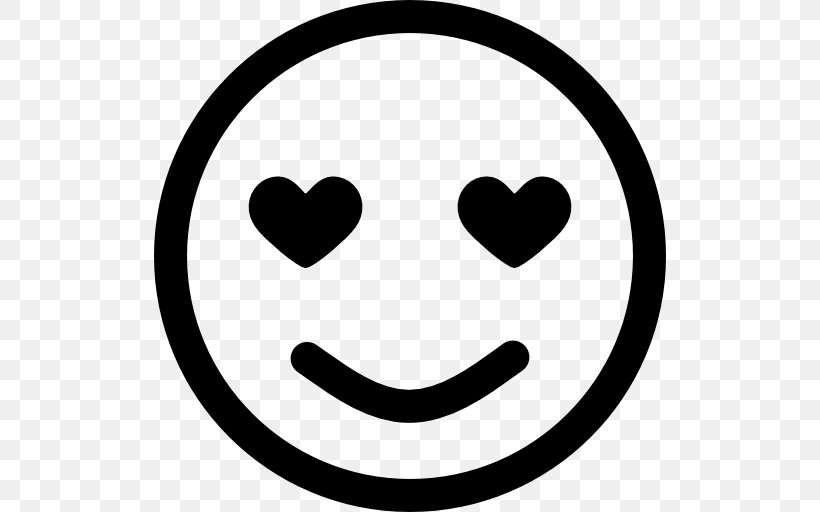 Smiley Love Clip Art, PNG, 512x512px, Smiley, Black And White, Csssprites, Emoticon, Emotion Download Free