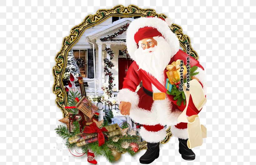 Christmas Ornament Santa Claus, PNG, 505x530px, Christmas Ornament, Christmas, Christmas Decoration, Fictional Character, Holiday Download Free