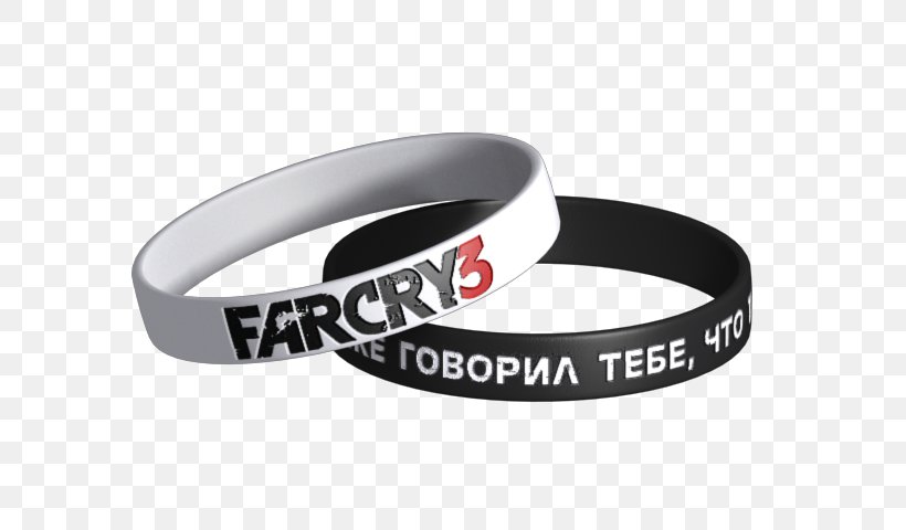 Wristband Product Design Brand, PNG, 640x480px, Wristband, Brand, Far Cry, Far Cry 3, Far Cry 3 Blood Dragon Download Free