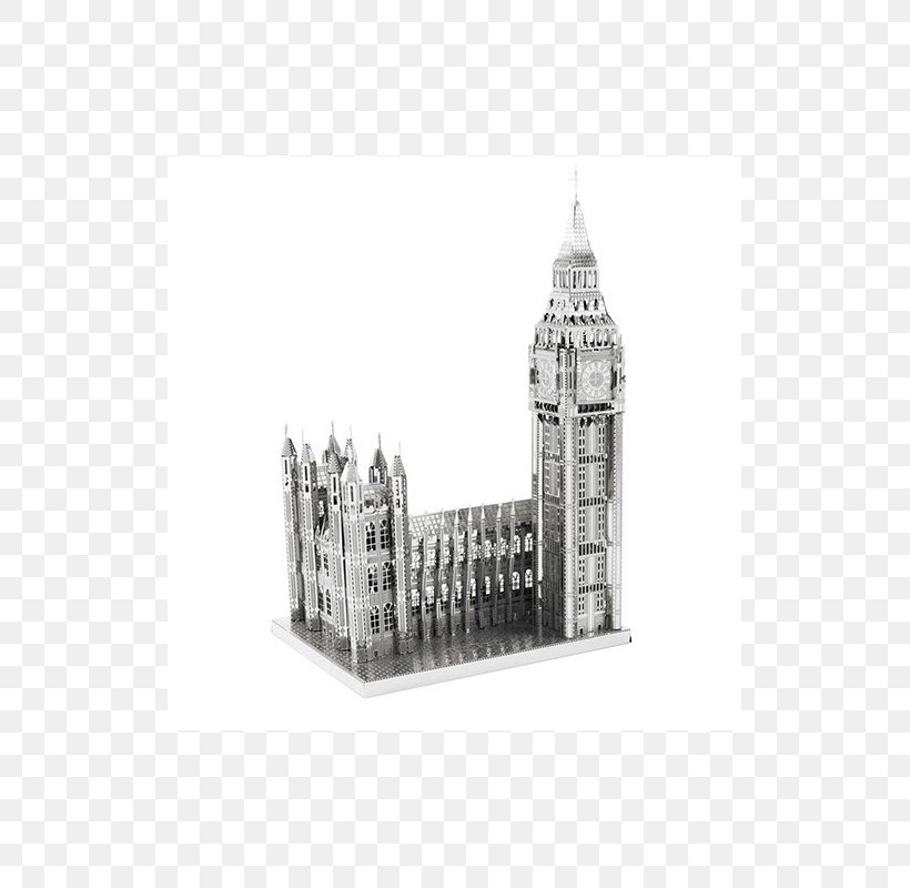 Big Ben Palace Of Westminster Tower Bridge Building Metal, PNG, 800x800px, Big Ben, Black And White, Building, Cutting, Landmark Download Free