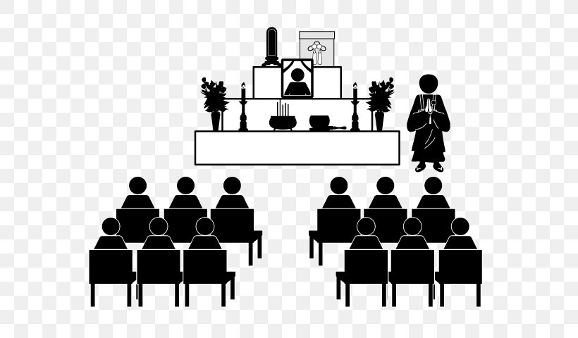 Funeral Wake Clip Art Wedding, PNG, 640x480px, Funeral, Blackandwhite, Caskets, Ceremony, Chair Download Free