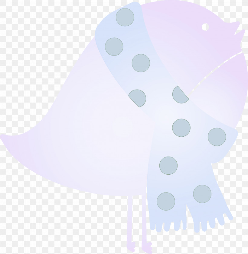 Polka Dot, PNG, 2921x3000px, Winter Bird, Cartoon Bird, Christmas Bird, Lavender, Lilac Download Free