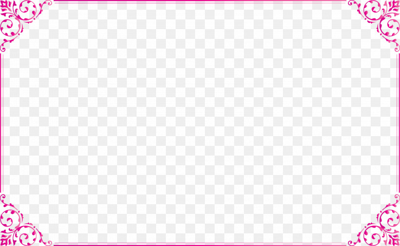 Rectangle Frame, PNG, 3000x1853px, Rectangle Frame, Line, Magenta, Pink, Text Download Free