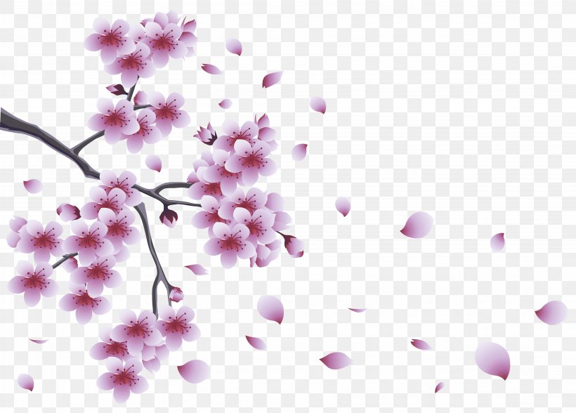Flower Tree Branch Clip Art, PNG, 4522x3244px, Flower, Blossom, Branch, Cherry Blossom, Color Download Free