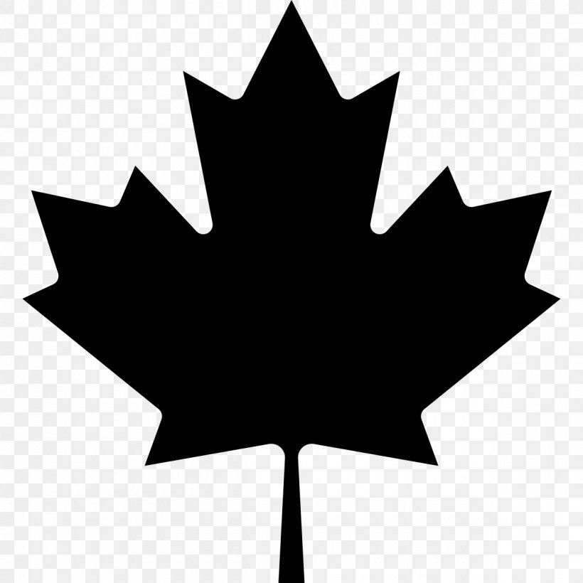 Maple Leaf, PNG, 1200x1200px, Maple Leaf, Blackandwhite, Canadian Gold Maple Leaf, Flag Of Canada, Leaf Download Free