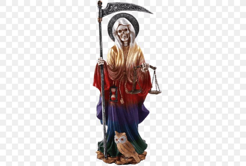 Santa Muerte Death Statue Figurine Folk Saint, PNG, 555x555px, Santa Muerte, Death, Figurine, Folk Saint, Mexicans Download Free