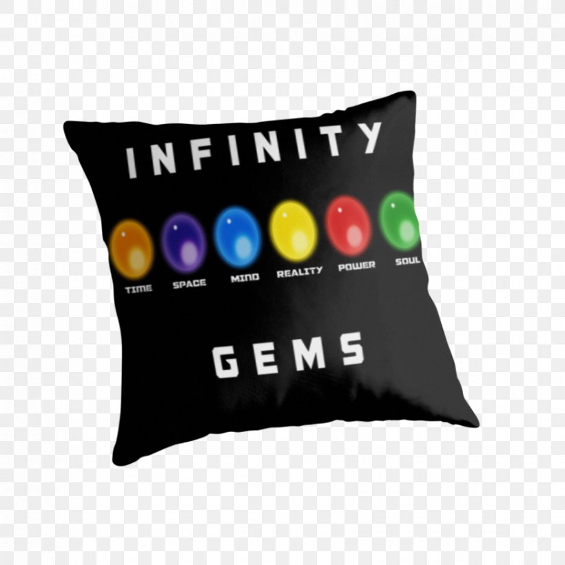 T-shirt Cushion Infinity Gems Throw Pillows, PNG, 875x875px, Tshirt, Cushion, Gemstone, Infinity, Infinity Gems Download Free