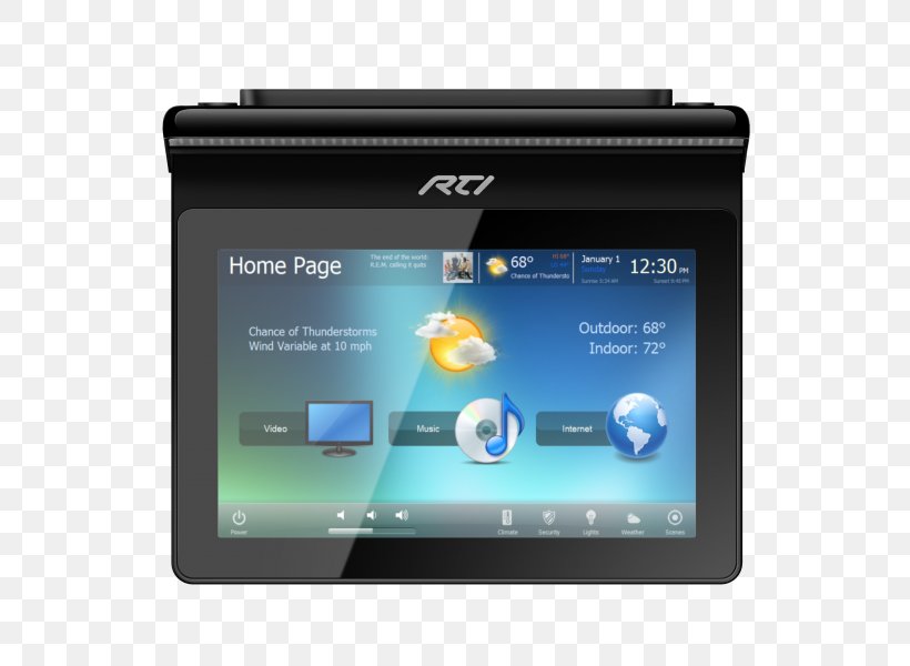 Touchscreen Keypad Professional Audiovisual Industry Capacitive Sensing Multi-touch, PNG, 600x600px, Touchscreen, Automation, Capacitive Sensing, Communication Device, Control System Download Free