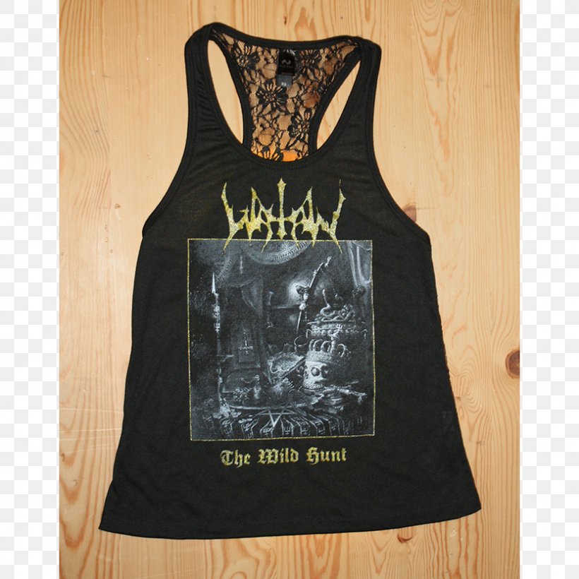 Watain The Wild Hunt T-shirt Gilets Sleeveless Shirt, PNG, 832x832px, Watain, Active Tank, Clothing, Gilets, Outerwear Download Free