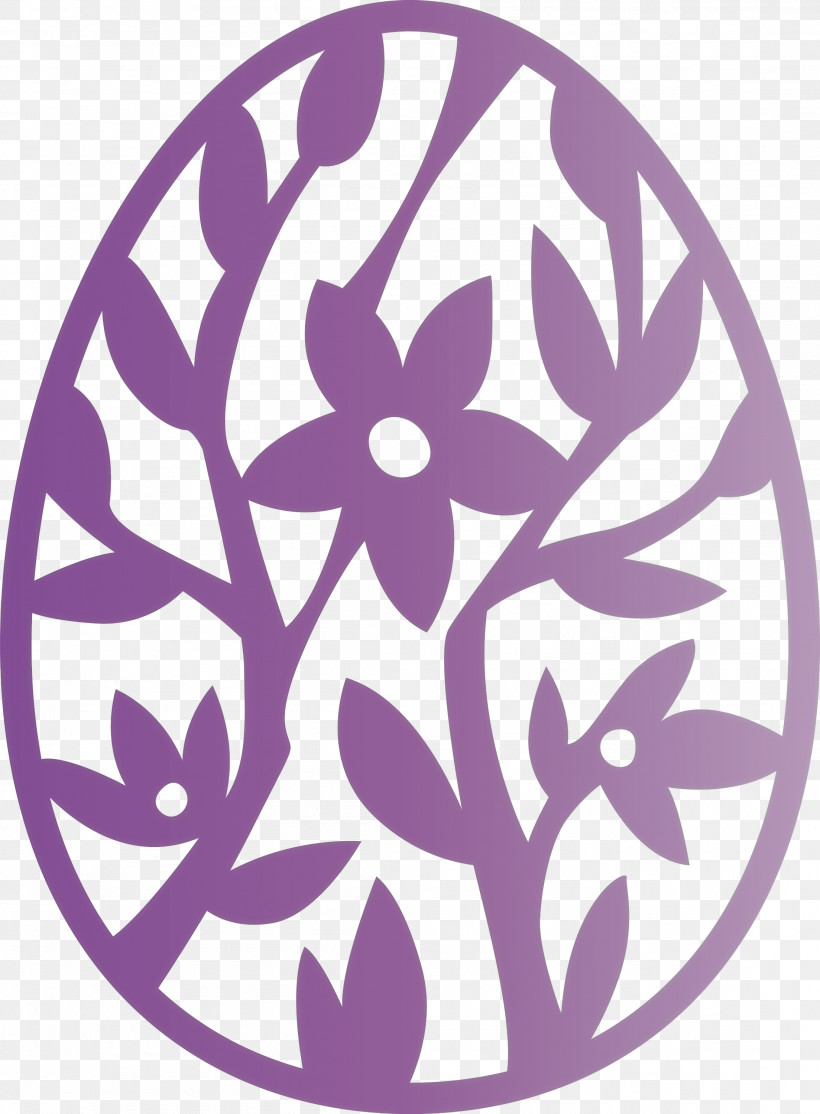 Easter Floral Egg Easter Day, PNG, 2207x3000px, Easter Floral Egg, Circle, Easter Day, Magenta, Oval Download Free