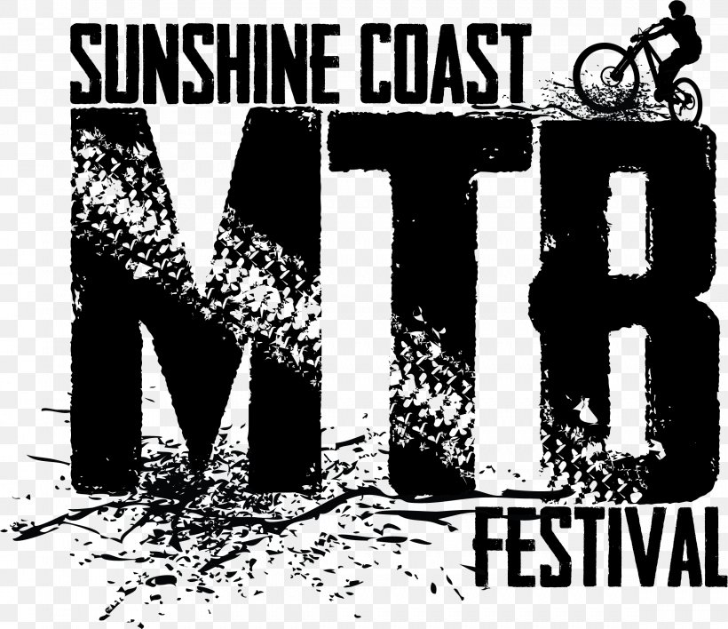Mountain Bike Poster In2Adventure Cross Triathlon Sunshine Coast, Queensland, PNG, 2337x2019px, Mountain Bike, Advertising, Album Cover, Black And White, Brand Download Free