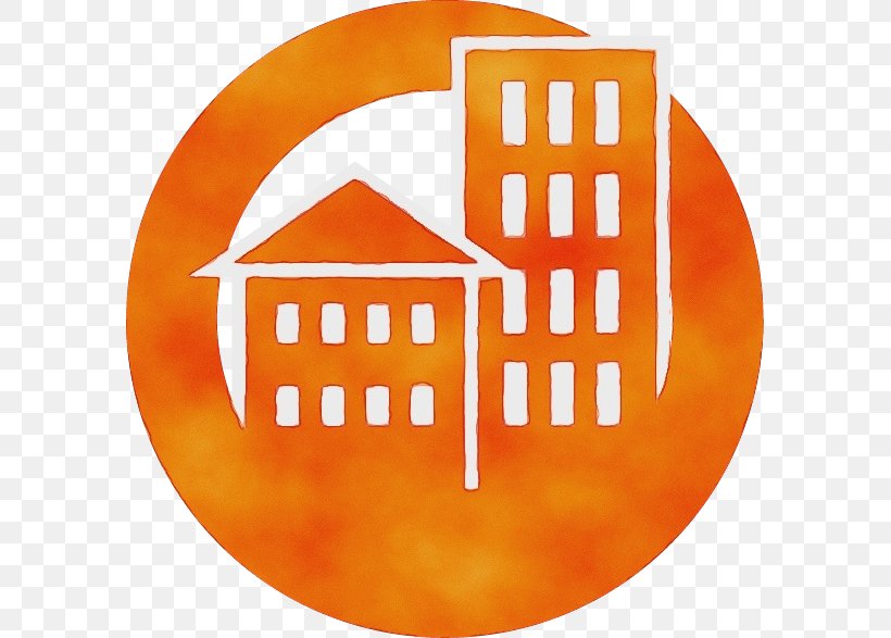 Orange, PNG, 587x587px, Watercolor, Logo, Orange, Paint, Symbol Download Free