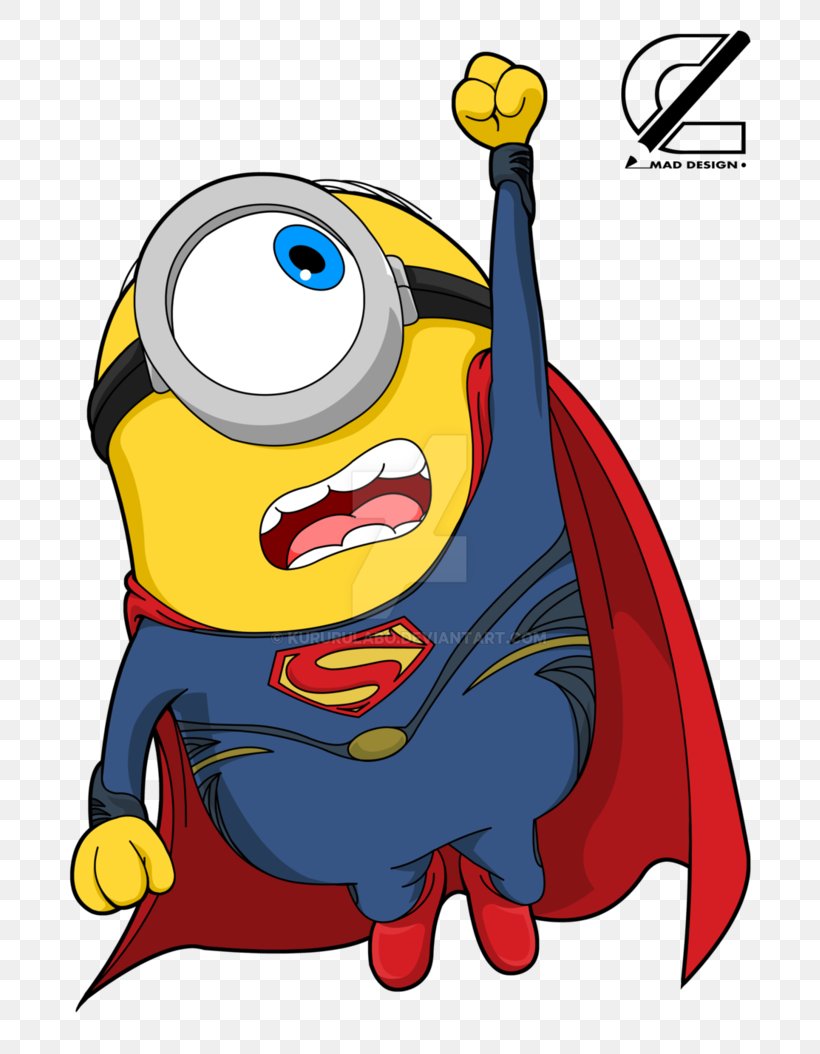 Superman YouTube Superhero Clip Art, PNG, 757x1054px, Superman, Art, Cartoon, Despicable Me, Despicable Me 2 Download Free