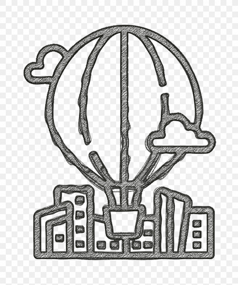Trip Icon Hot Air Balloon Icon City Icon, PNG, 1042x1252px, Trip Icon, Automotive Decal, City Icon, Coloring Book, Emblem Download Free