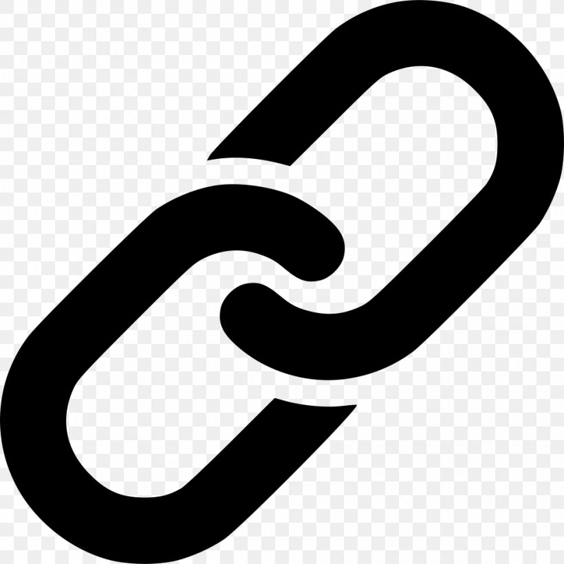 Hyperlink Symbol, PNG, 980x980px, Hyperlink, Area, Artwork, Black And White, Brand Download Free