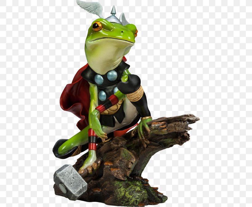 Thor Frog Loki Beta Ray Bill Sideshow Collectibles, PNG, 480x672px, Thor, Amphibian, Beta Ray Bill, Comics, Figurine Download Free