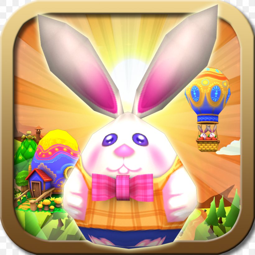 Easter Bunny Easter Egg Traffic Racing 2 Rabbit, PNG, 1024x1024px, Easter Bunny, Android, Computer, Easter, Easter Egg Download Free