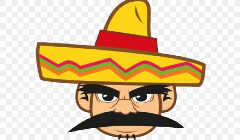 Sombrero Clip Art Image Hat Mexican Cuisine, PNG, 640x480px, Sombrero, Clothing, Drawing, Eyewear, Hat Download Free