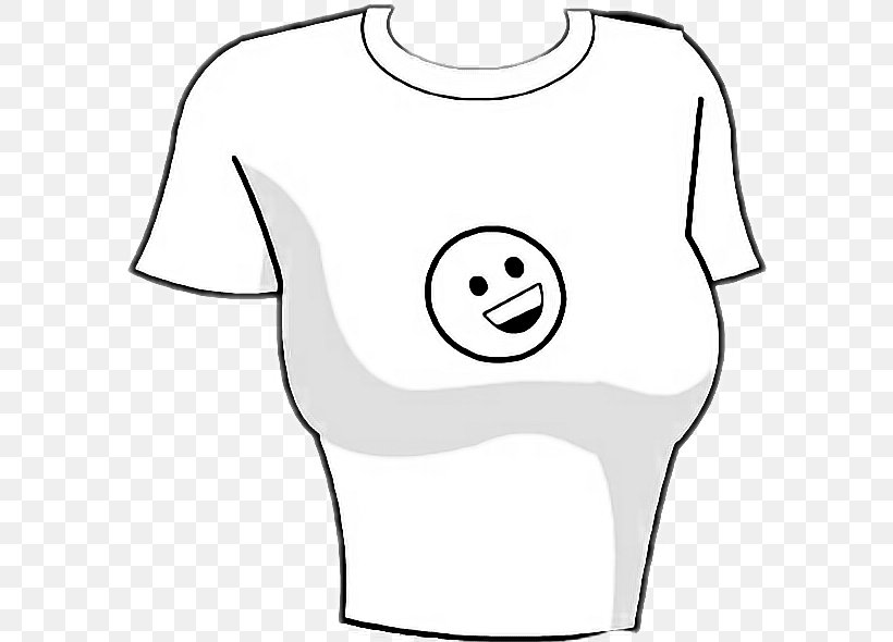T-shirt Clip Art Sleeve Human Behavior Smiley, PNG, 590x590px, Watercolor, Cartoon, Flower, Frame, Heart Download Free