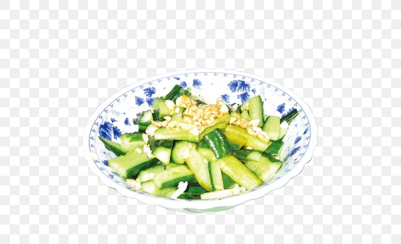 Vegetarian Cuisine Cucumber Melon Hot And Sour Soup Salad, PNG, 500x500px, Vegetarian Cuisine, Asian Food, Cucumber, Cuisine, Dish Download Free
